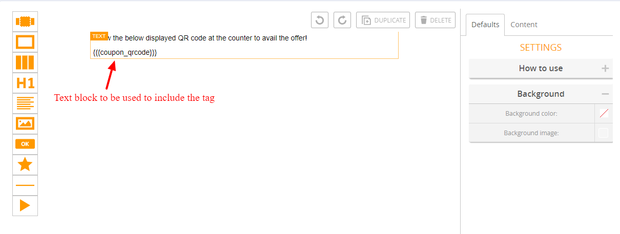 How to display a dynamic or promo code as a QR code?