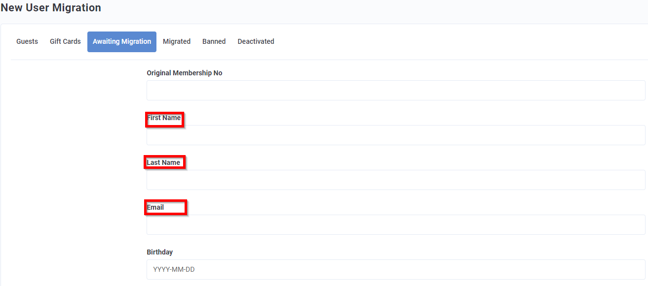 How do I test the user migration flow?