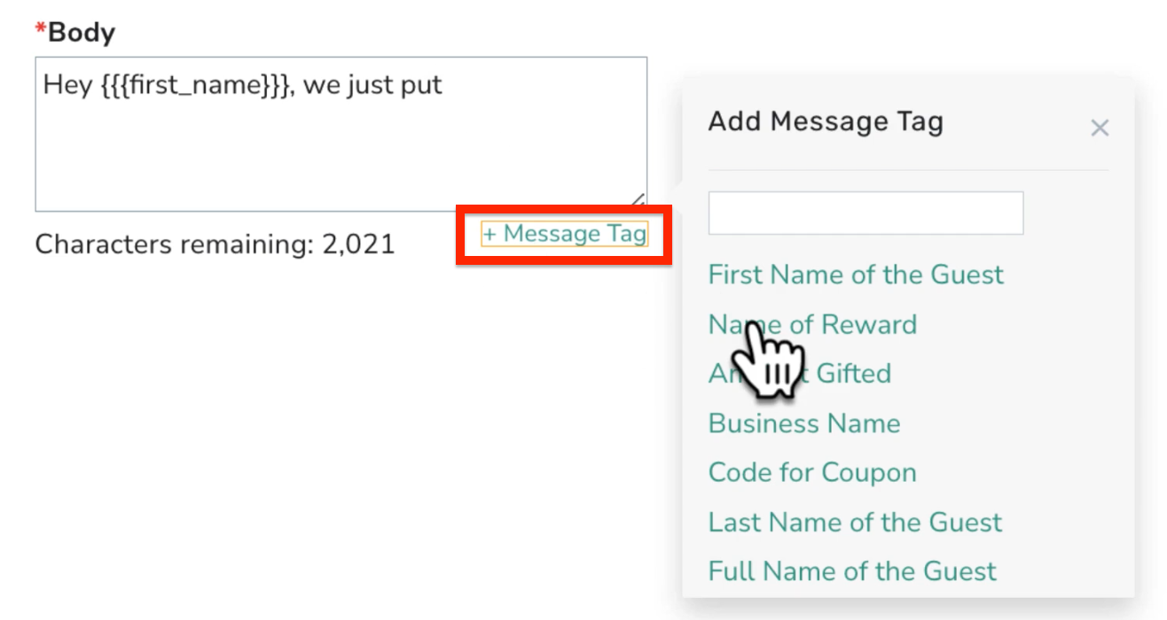 How do I personalize campaign messaging using dynamic fields / merge